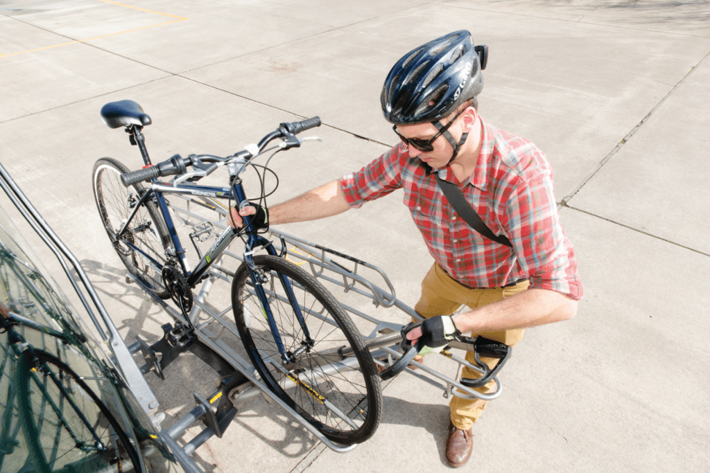Bike on bus - Step 3